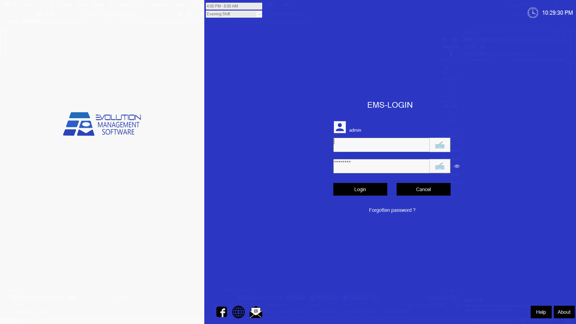 EMS Dashboard